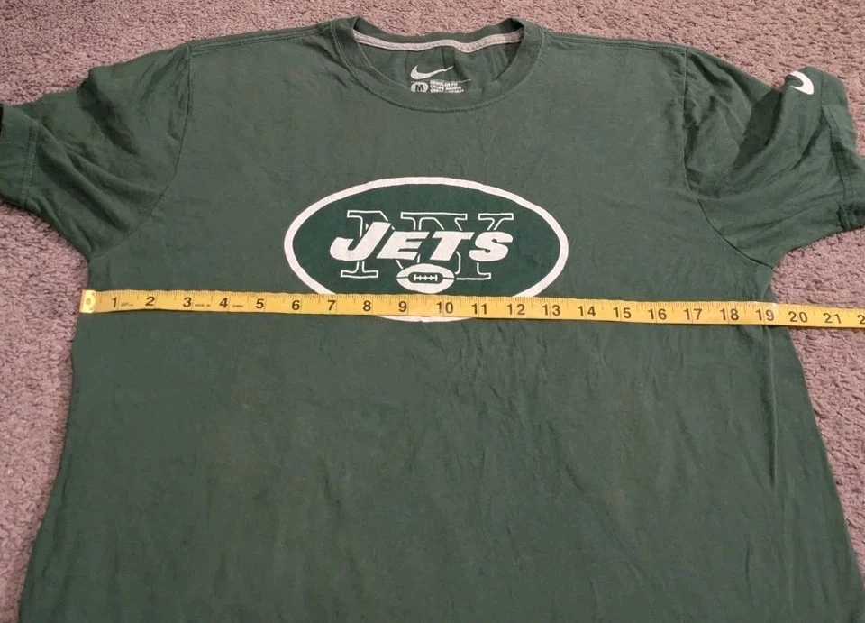 耐克纽约喷气机队 Tim Tebow #15 绿色 T 恤球衣男式 M 码 — 第 4/4 张图片