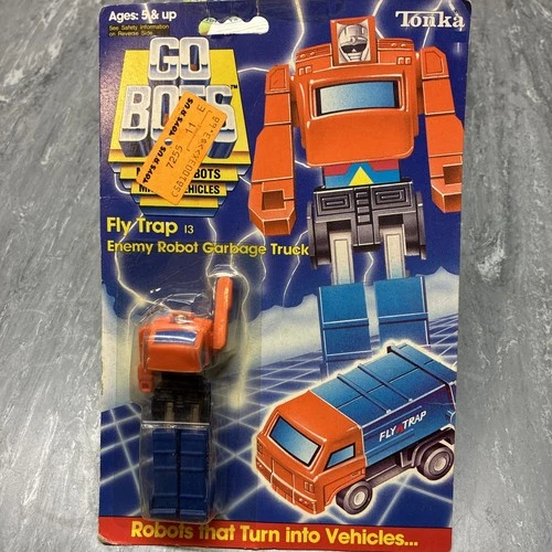 Fly Trap Enemy Robot Garbage Truck Gobots 1984 Tonka Action Figure NEW SEALED