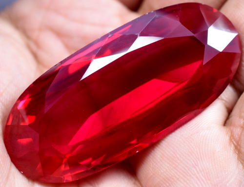 Natural 169.90 Ct Mogok Pink Huge Ruby Sparkling GGL Certified Loose Gemstone - Picture 9 of 12