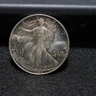 1992 United States 1 Oz. Walking Liberty Silver Dollar Round in Case