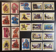 TOPPS Masters Of The Universe/He-Man 1984 - Set completo di 22 adesivi
