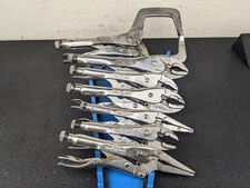 Vise-Grip Petersen 7pc Locking Pliers Tool Set Lot