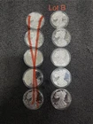 Lot of 5 2024 1 oz $1 American Eagle Coins (BU) .999 Fine Uncirculated (Lot B)