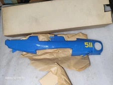 NOS Cox Helldiver Light Blue Right Side Fuselage Part