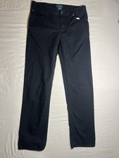 Polo Ralph Lauren Black Pants Boys Size 16 Authentic Dungarees