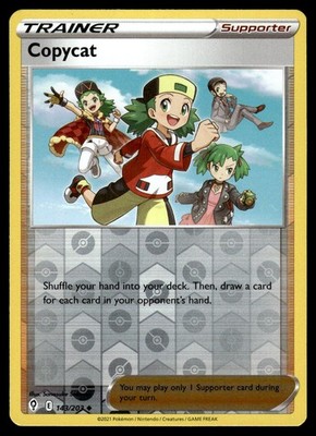 Copycat 143/203 Uncommon Evolving Skies Pokemon Reverse Holo NM Englisch
