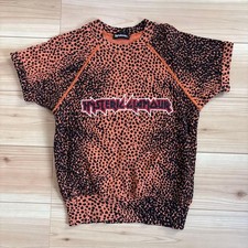 HYSTERIC GLAMOUR leopard print Short-Sleeve Sweatshirt Adult Women