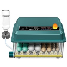 36 Quail Incubators for Hatching Eggs, Quail Egg Incubator with Automatic Egg Tu