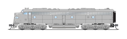 Broadway Limited N EMD E8A sin decorar DCC/SND LED 8829 | Zustand: New