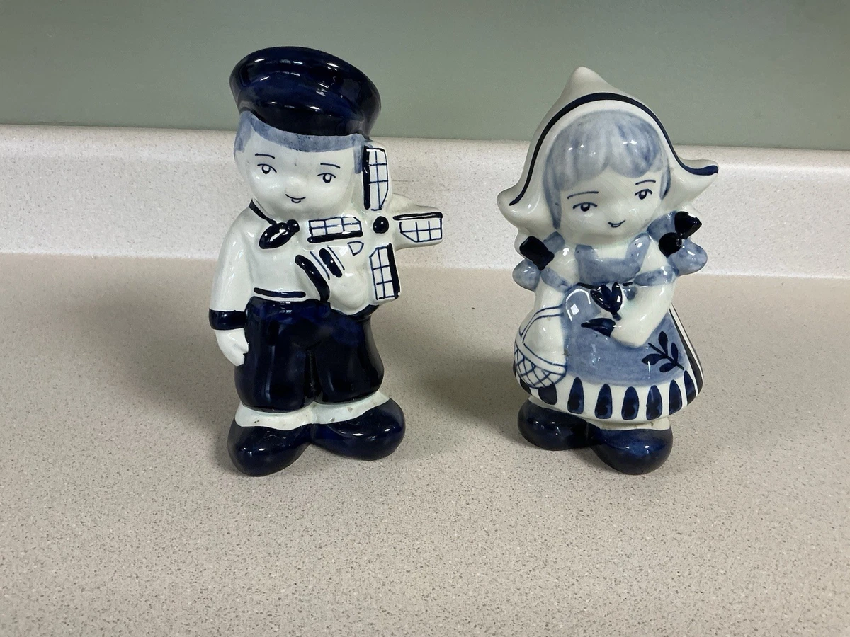 Delft Figurine In Antique Ceramic & Porcelain Figurines for sale