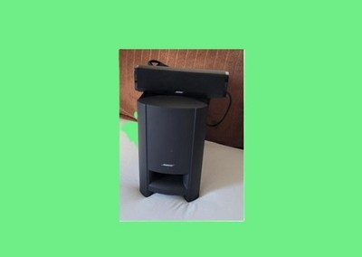 Bose CineMate 15 Heimkino-Lautsprechersystem Soundbar, schwarz 