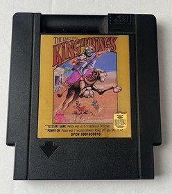 KING OF KINGS THE EARLY YEARS Game Cartridge for the Nintendo NES