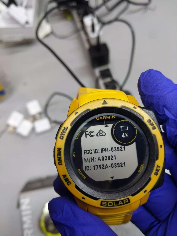 Garmin Instinct Solar GPS Smartwatch – Sunburst Yellow (010-02293-19) - Open-box - Image 2 of 3