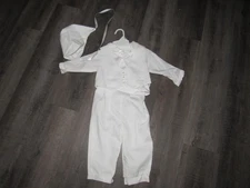 ALEXIS White 4 Pc Outfit 24 Months Baptism Wedding Christening 29-32# Worn Once