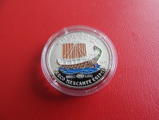 *Republica Saharaui  1000 Pesetas 1997 Silber PP * Ancient Egyptia Ship(Schu143)