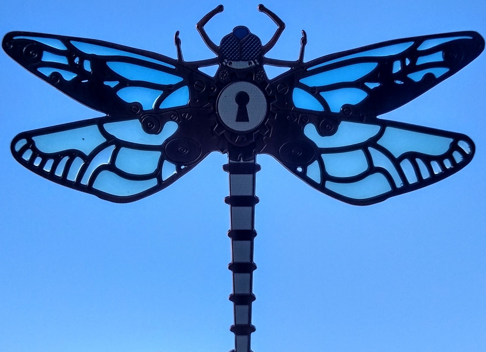 Wandering Glider Suncatcher Geocoin - Copper - Activated & Adoptable - TBACWA1