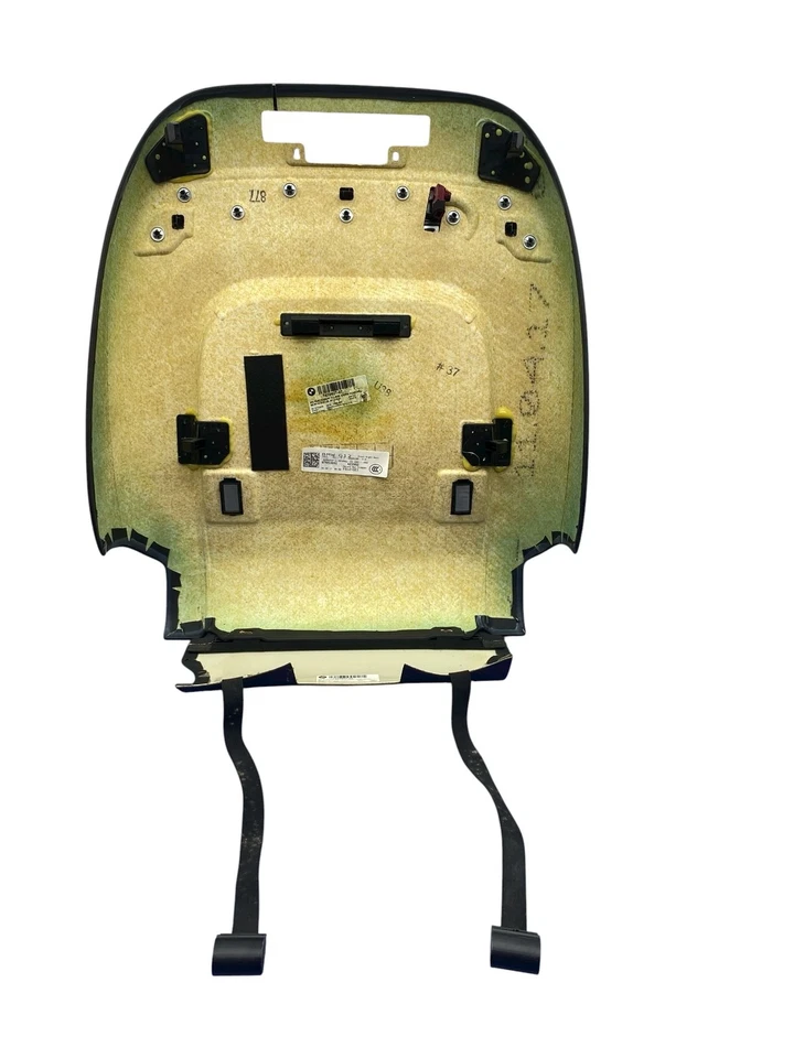 BMW 750i G12 2018 OEM asiento del lado del pasajero delantero derecho panel de cubierta de moldura trasero Foto 4 de 4