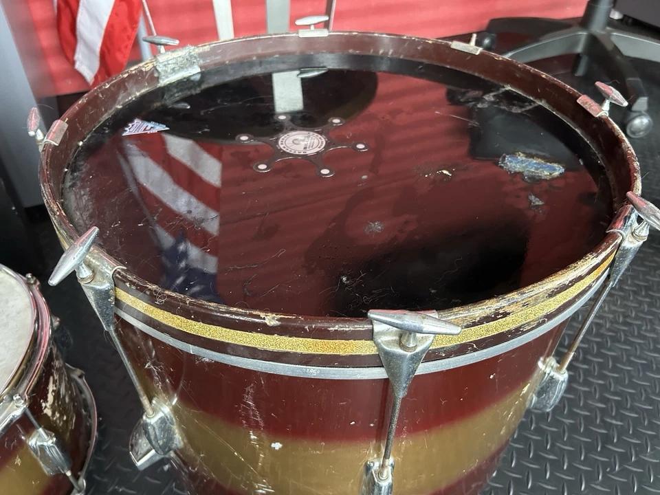 Tambores Slingerland Radio King años 50-60 vintage originales Foto 3 de 4