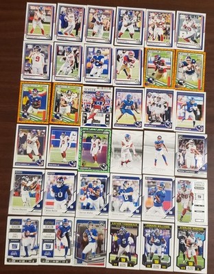 359 Different New York Giants Football Cards Collection Lot No Duplicates