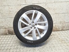 18" INCH ALLOY WHEEL WITH DAMAGED TYRE 95440992 VAUXHALL MOKKA X 2017