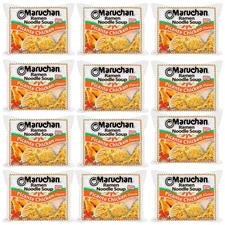 ( 12 Pack ) Maruchan Ramen Noodle Soup, Picante Chicken Flavor (3 oz)