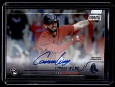 2022 Topps Stadium Club Foil Connor Wong RC Auto 06/10 Boston Red Sox #SCBA-CWO