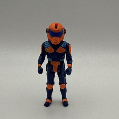 Vintage M.A.S.K. Raven Driver Calhoun Burns  Figure W/ Helmet Kenner