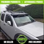 Sun Visor Sunvisor Solid Gloss Black Acrylic fits Nissan Navara D40 2005-2015