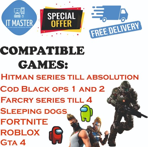 Gaming PC Core i5 16GB 120GB+500GB GT710 Win10 Computer FREE DELIVERY FAST PC - Picture 7 of 11