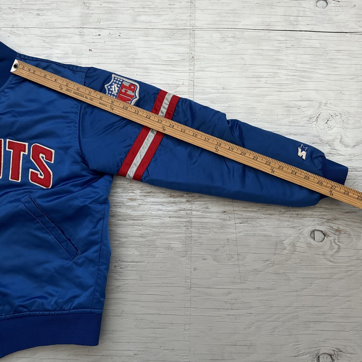 GIANTS NFL スターター社製 90's【USA製】ビンテージ【STARTER】【NFL】【GIANTS】青