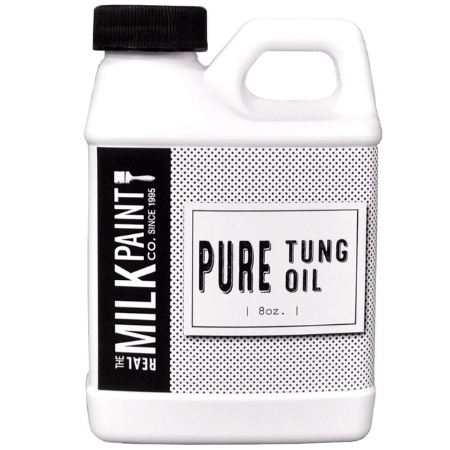 Real Milk Paint Pure Tung Oil Forms a Flexible Waterproof Finish 8 Oz