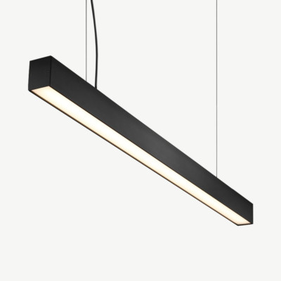 4 Pack - 4FT  LED Linear Suspended Pendant Office Light - 5000K - Cool White