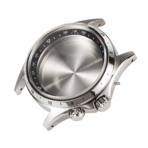 RC1647 GMT Alpinist Style Case Black Chapter Ring - Steel