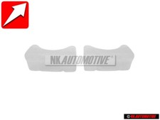 2x Genuine VW Front Seat Rail Runner Guide Piece Clip Slider - 435881203A