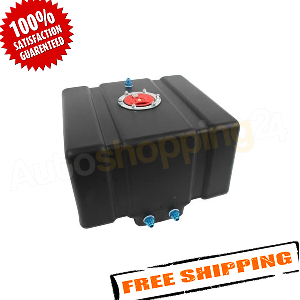 Drag Race Fuel Cell 12-Gallon Horizontal Black Without Foam