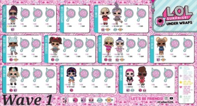 LOL SURPRISE Under Wraps Eye Spy Series Wave POP HEART Doll