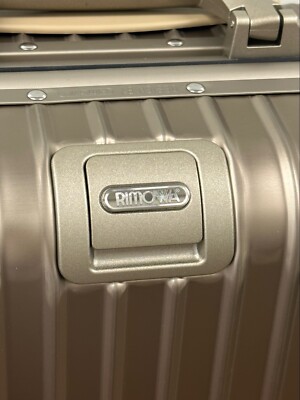 Rimowa Topas Cabin Titanium 32Liters (pre LVMH) - NEW -Made in