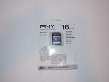 PNY 16 GB SDHC Class 4 Flash Memory Card P-SDHC16G4H-GE
