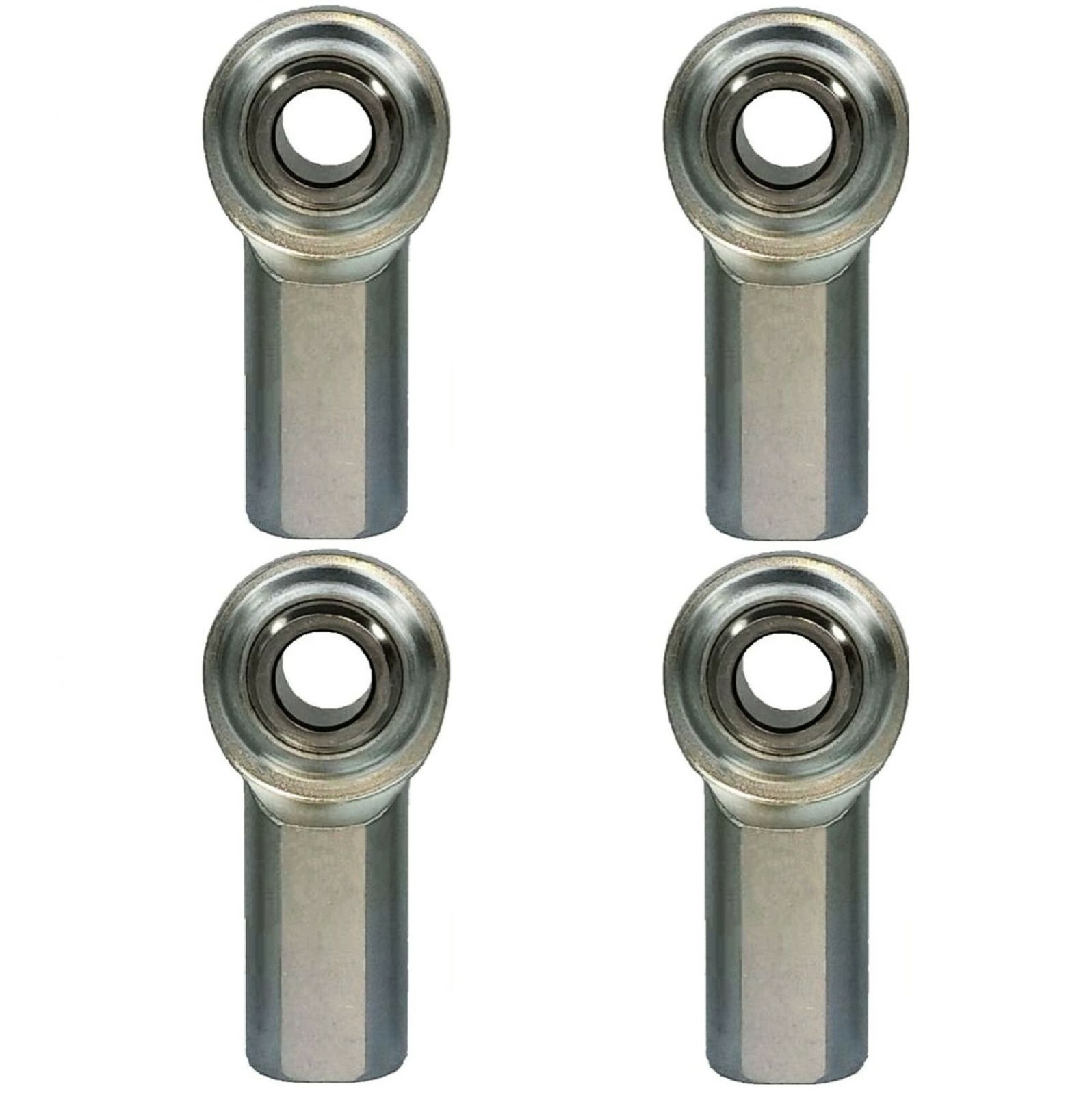 Qty: 4 LH Female 3/8"- 24 Thread With A 3/8" Bore, Rod End, Heim Joints - Foto 9