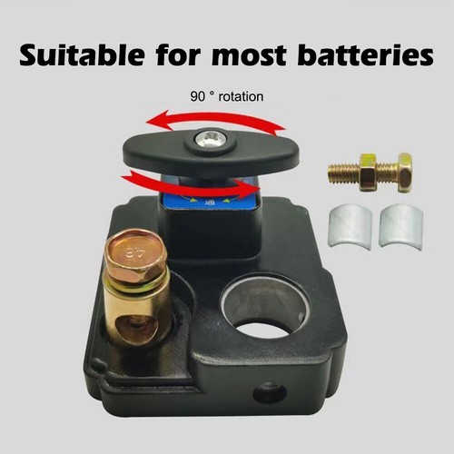 Interruptor de desconexión de batería de coche universal 12V/24V CIolador interruptores de corte de alimentación - Imagen 21 de 23