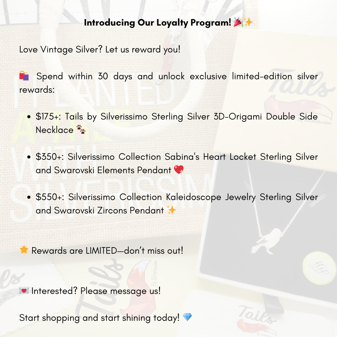 Vintage Italian Handmade Genuine Silver Poinsettia Flower Christmas Decoration