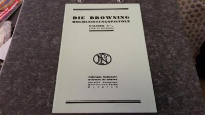 Browning Hochleistungspistole, Kal. 9 mm für 13 Patronen