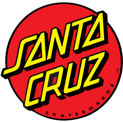 Santa Cruz Skateboards Classic Dot Sticker - Red - 6