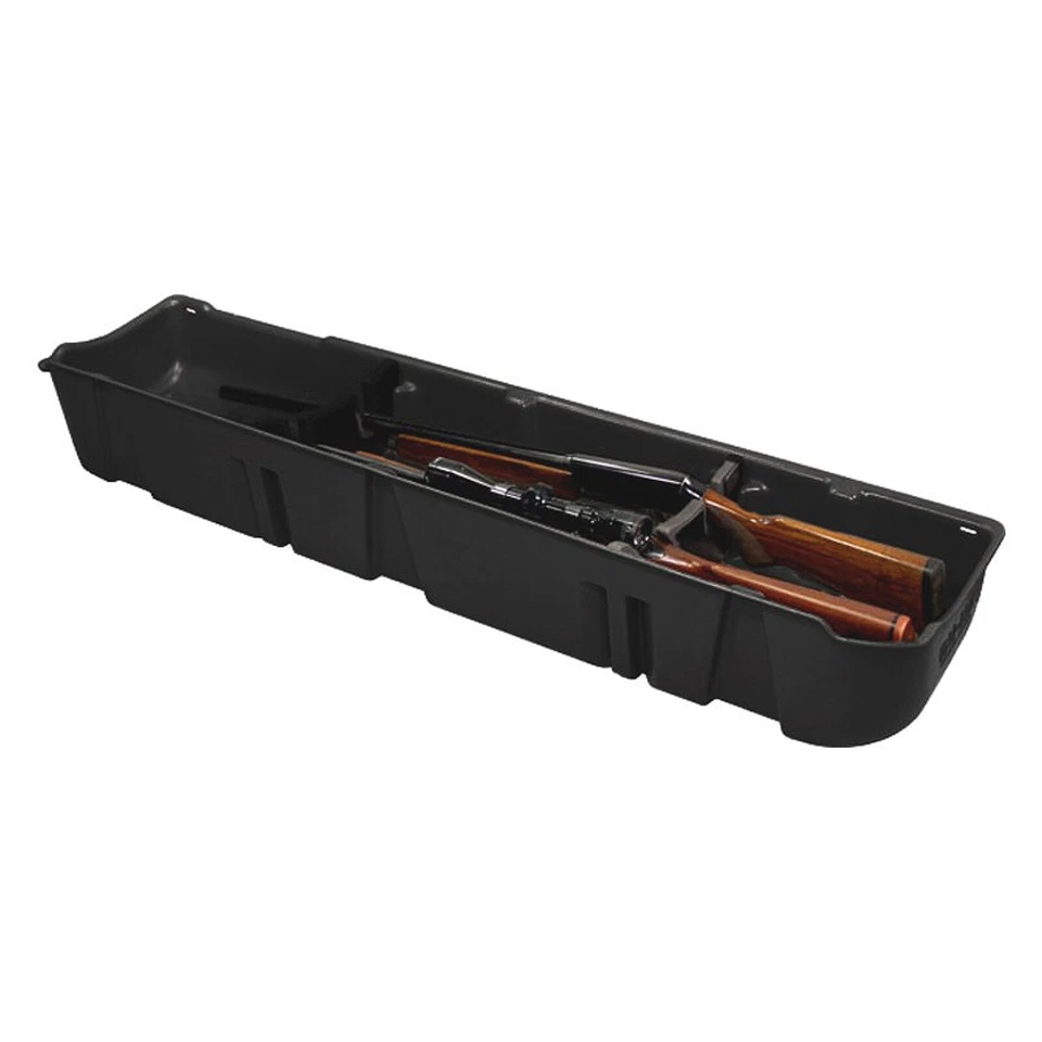 Caja organizadora de almacenamiento debajo del asiento Du-Ha 20078 estuche para pistola para Ford F-150 doble cabina Foto 2 de 4