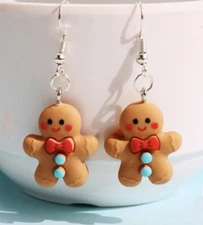 Gingerbread Cookie Earring🎄