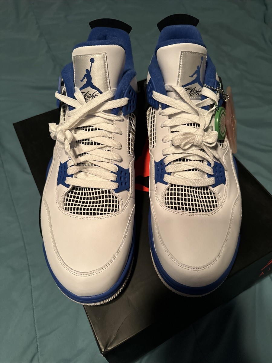 Nike Air Jordan 4 Retro Motorsports 2017 308497-117 Men display picture 3