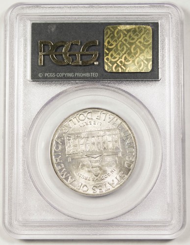 1946 Iowa Commemorative Half Dollar 50 Cent Silver Coin PCGS MS65 OGH - Picture 2 of 4