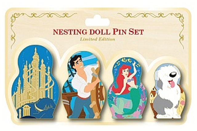 mermaid nesting dolls