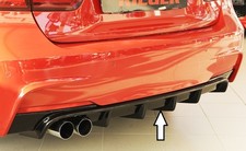 Rieger Heckeinsatz Diffusor passend f�r BMW 3er F30 / F31 00088121 schwarz glanz