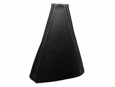 Weiß Echtlede Schaltmanschette Schaltsack Für KIA PICANTO 2003-2011